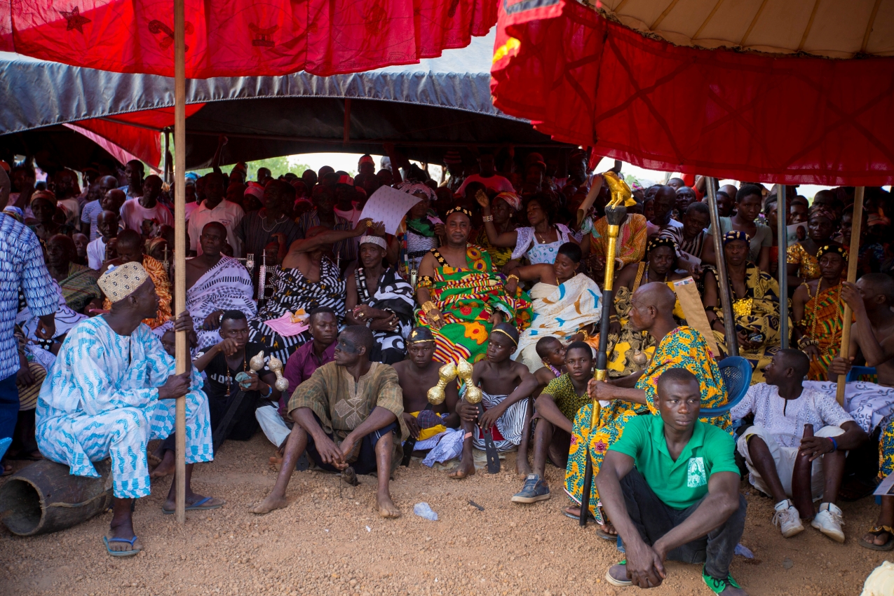 Omanhene and his people